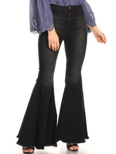 Load image into Gallery viewer, Bell Bottom High Waist Denim Jeans Flare Pants