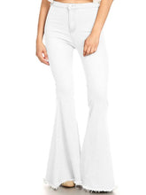 Load image into Gallery viewer, Bell Bottom High Waist Denim Jeans Flare Pants