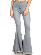 Load image into Gallery viewer, Bell Bottom High Waist Denim Jeans Flare Pants