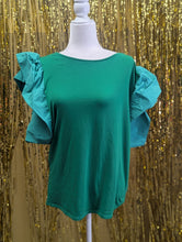 Load image into Gallery viewer, Ruffled Sleeve Top
