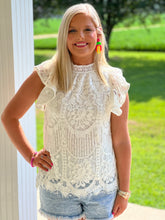 Load image into Gallery viewer, The Ivory Lace Blouse
