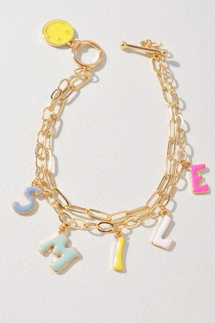 Smile Chain Bracelet