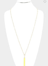 Load image into Gallery viewer, Neon Pendant Necklace
