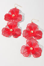Load image into Gallery viewer, Flower Drop Earrings
