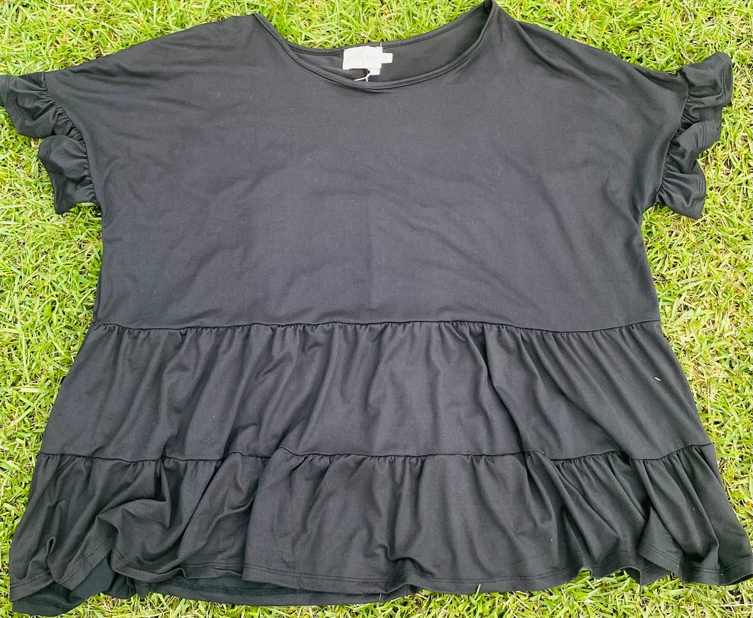 Ruffle Baby Doll Top