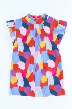 Boho Watercolor Top