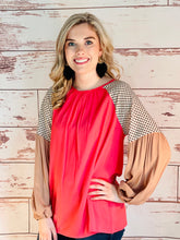 Load image into Gallery viewer, Miss Me GeoPrint Blouse
