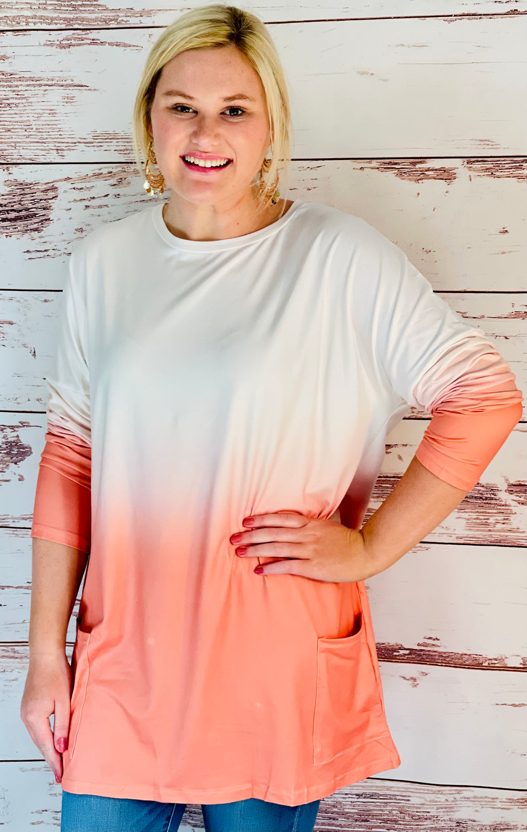 Sunset Beauty Ombre Tunic
