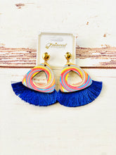 Load image into Gallery viewer, Can&#39;t Forget Me Fringe Earrings
