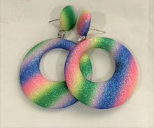 Load image into Gallery viewer, Candyland Disc Earrings
