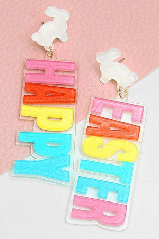 Happy Easter Earrings