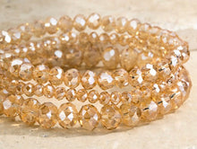 Load image into Gallery viewer, Glass Bead Stretch Bracelet (set of 3)
