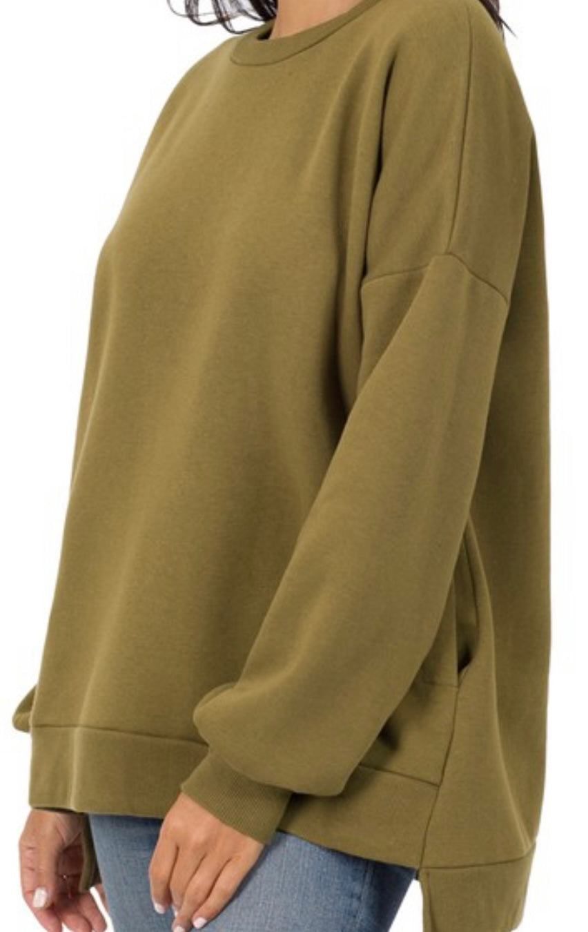 Dark Olive Sweatshirt