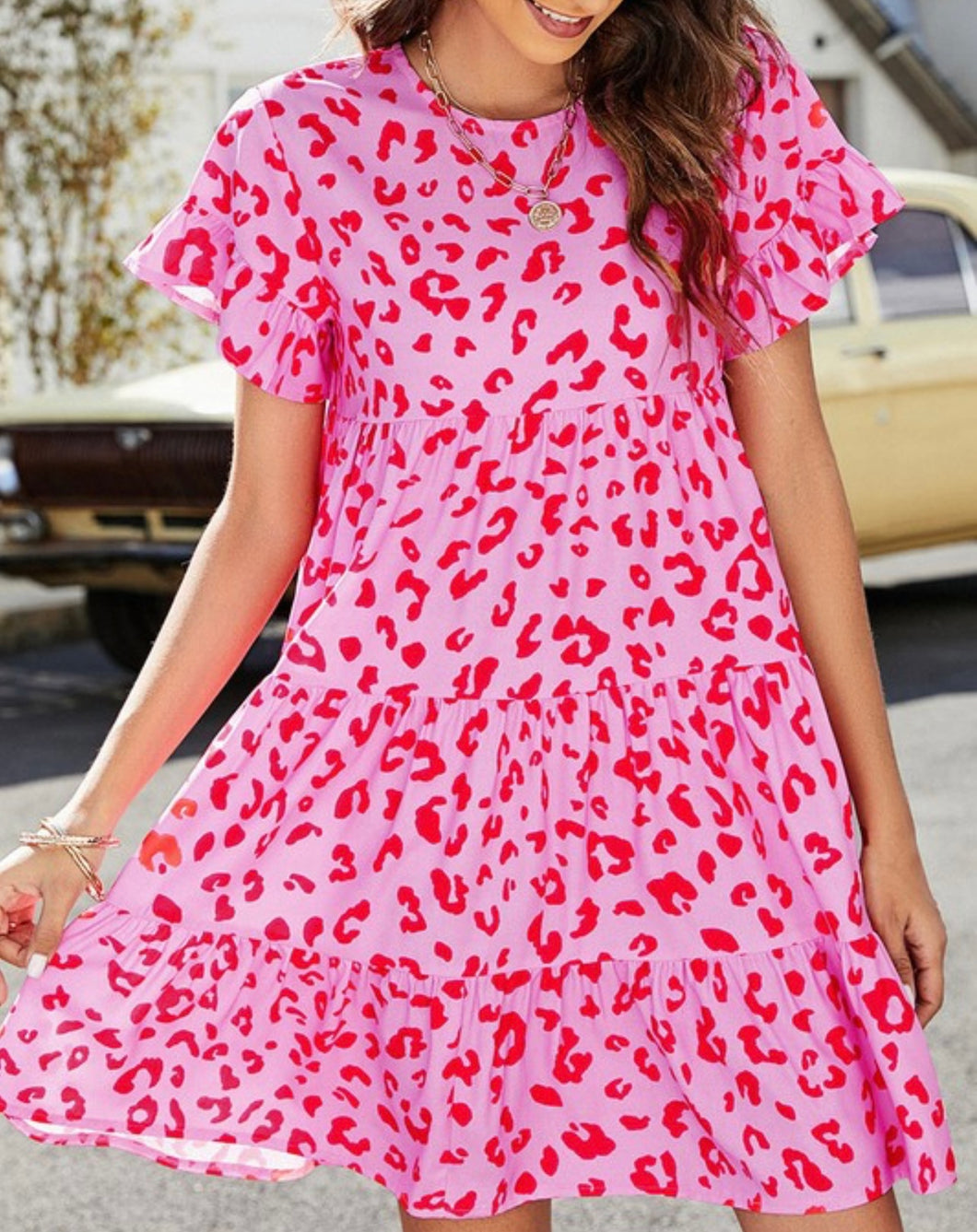 Animal Print Dress