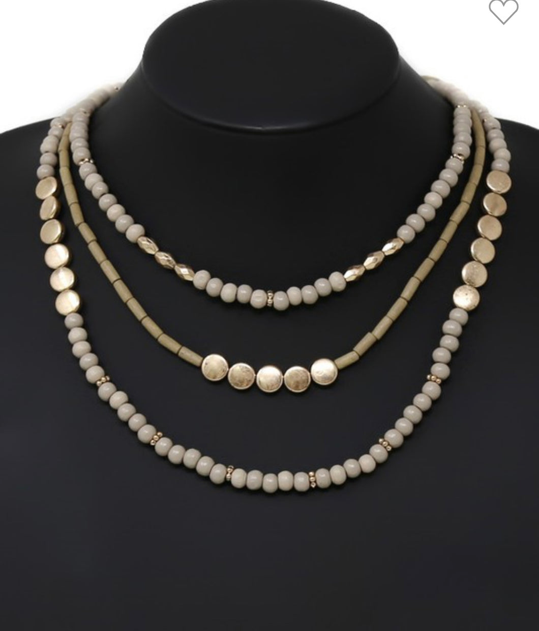 Wooden Bead Necklace