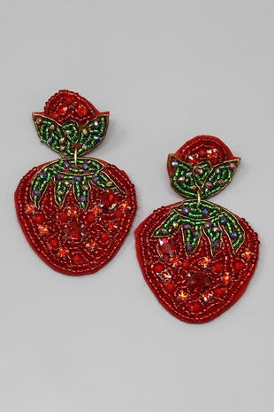 Strawberry Earrings