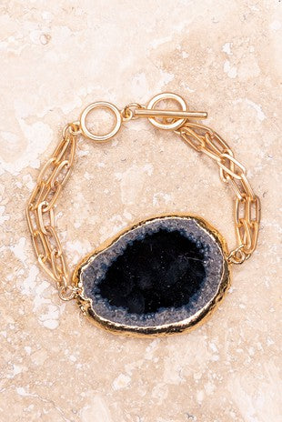 Black Stone Bracelet