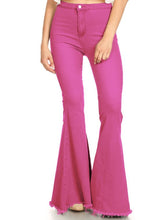 Load image into Gallery viewer, Bell Bottom High Waist Denim Jeans Flare Pants
