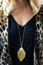 Load image into Gallery viewer, Leather Fringe Necklace
