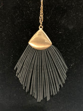 Load image into Gallery viewer, Leather Fringe Necklace
