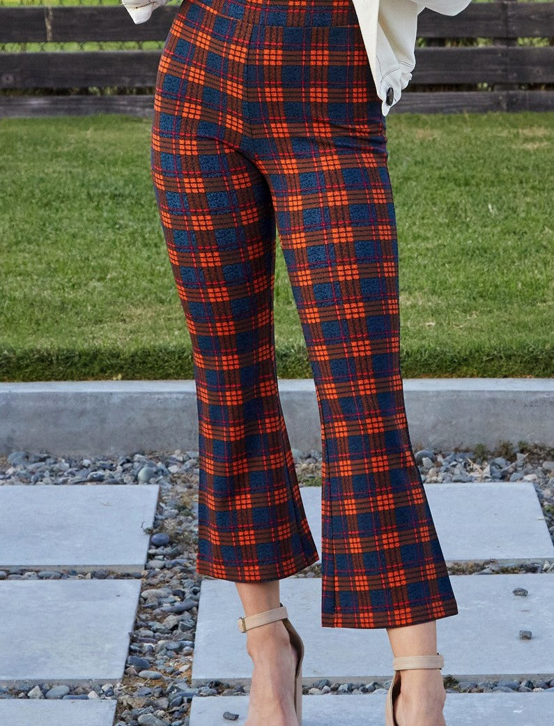Game Time Plaid Capris