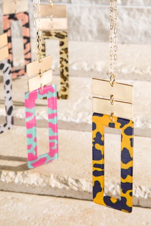 Modern Leopard Necklace