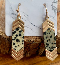 Load image into Gallery viewer, Semi-Precious Stone Earrings
